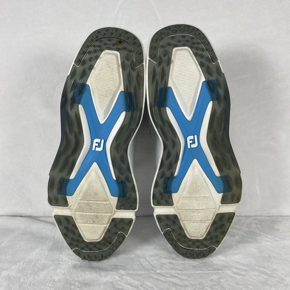 FootJoy Pro SLX Golf Shoes Mens 11 White Leather Spikeless Ortholight 56912